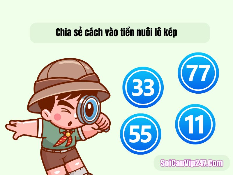 Soi cầu kép bằng miền Bắc chu kỳ 3 ngày