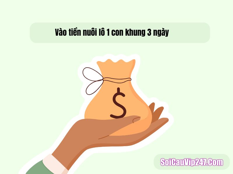 Vào tiền nuôi lô 1 con khung 3 ngày